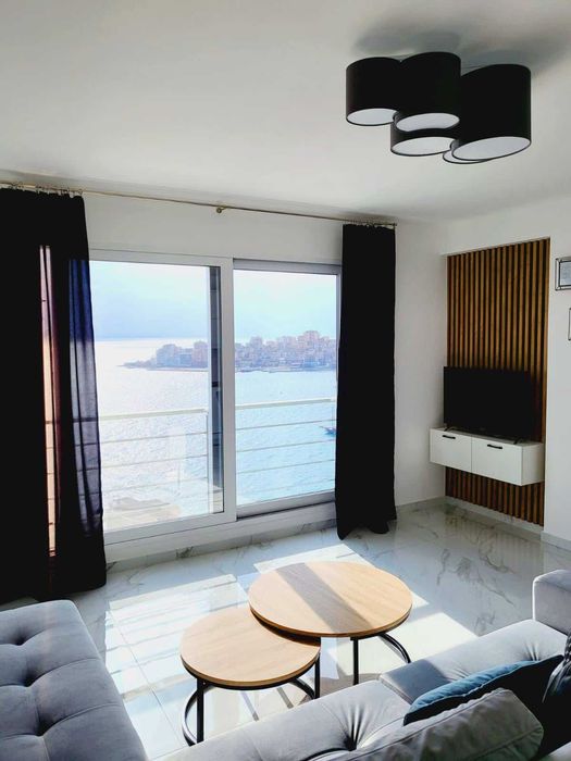 Apartament 4-osobowy Stella, Saranda (Albania), widok na morze i Korfu