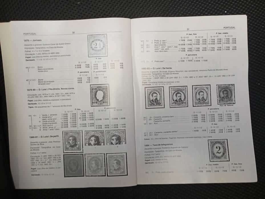 Catálogo especializado 1986 - Selos