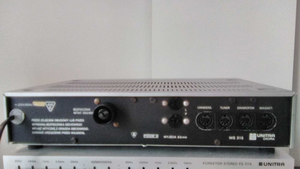 Unitra Diora Ws 315 wzmacniacz