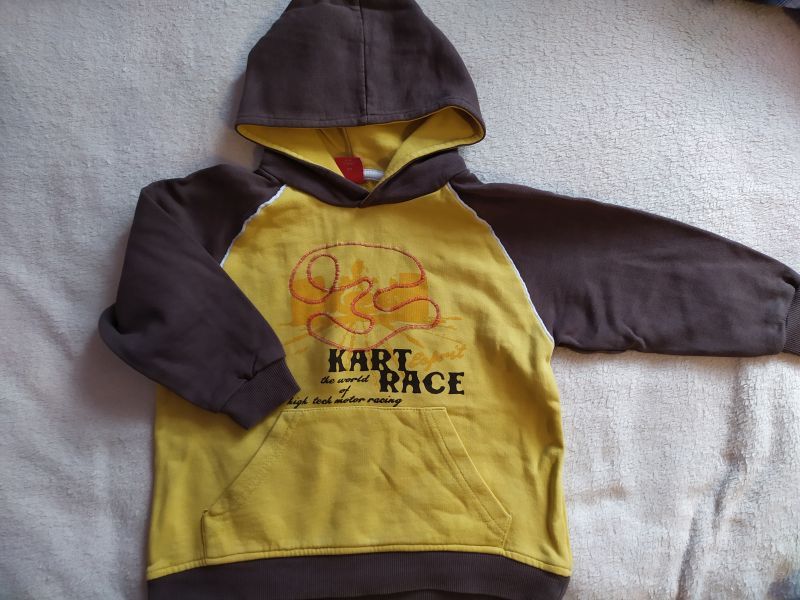 Sweter Tom Tailor, bluza z kapturem Esprit, dwie sztuki 92/98 cm