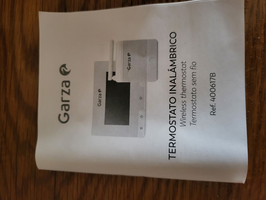Termostato programável Garza