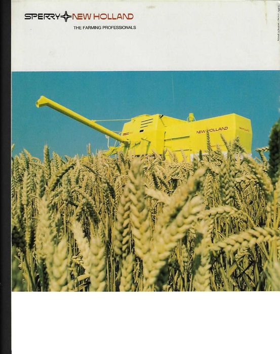 Kombajn  Instrukcja obsługi New Holland Clayson 1540