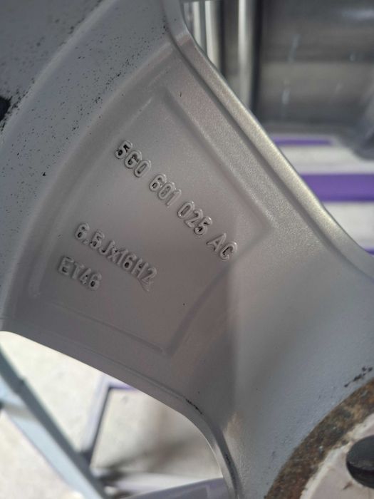 Оригінальні диски Фольцваген 5/112 R16 6,5J ET46 Volkswagen 5G0 601 025 AC.
