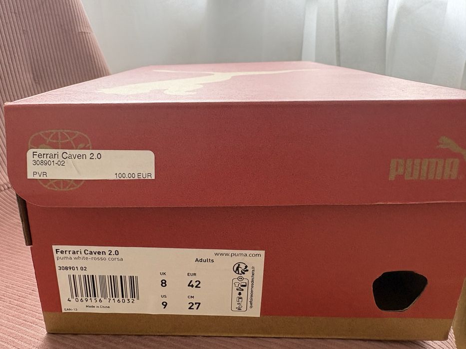 Puma Ferrari Caven 2.0 – Novos, Nunca Usados | Tamanho 42