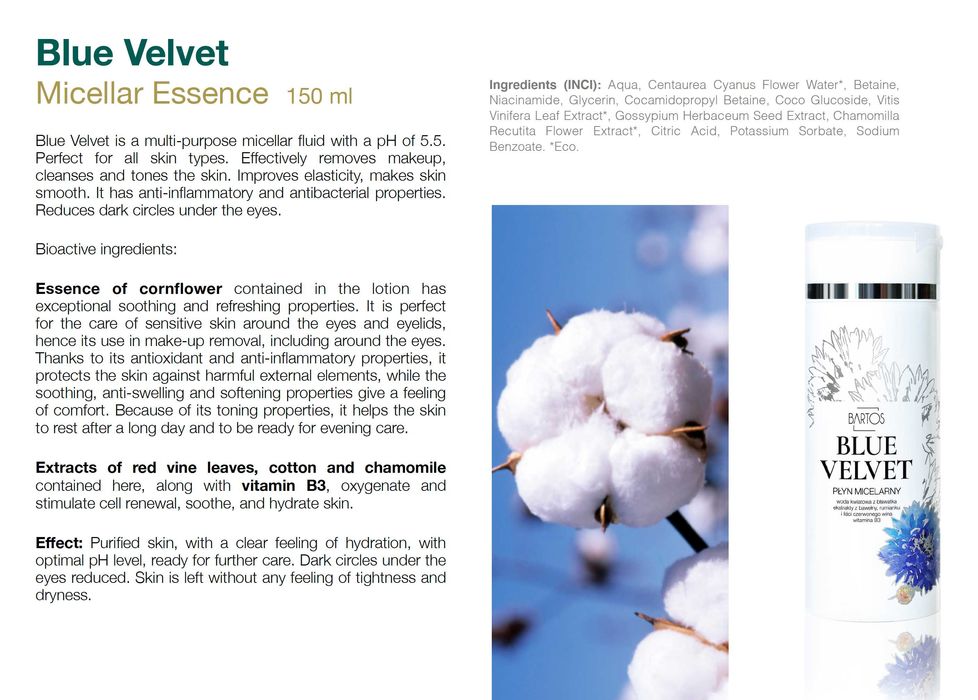 Água Micelar -  Redução visível de olheiras e inchaço - 150ml