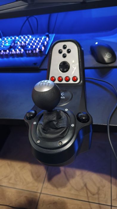 Shifter, skrzynia biegów PC, Logitech G25, g27, g29, adapter USB, shifter z przyciskami