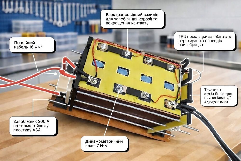 Акумулятор 12В 3.6кВт LiFePo4 Аккумулятор