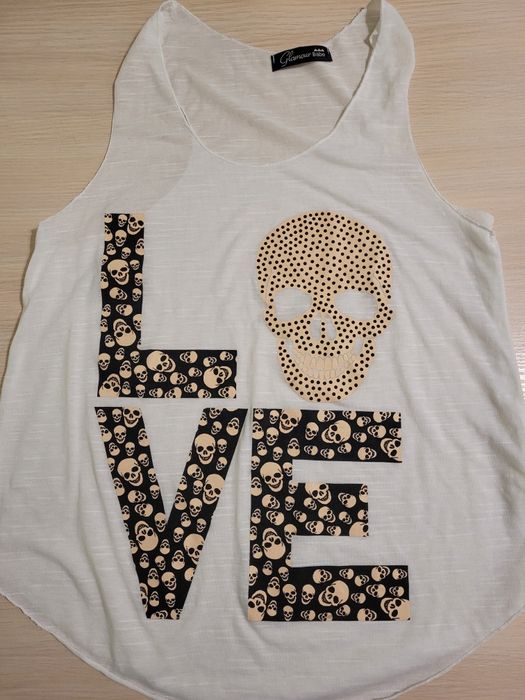 Майка с принтом  Bebe