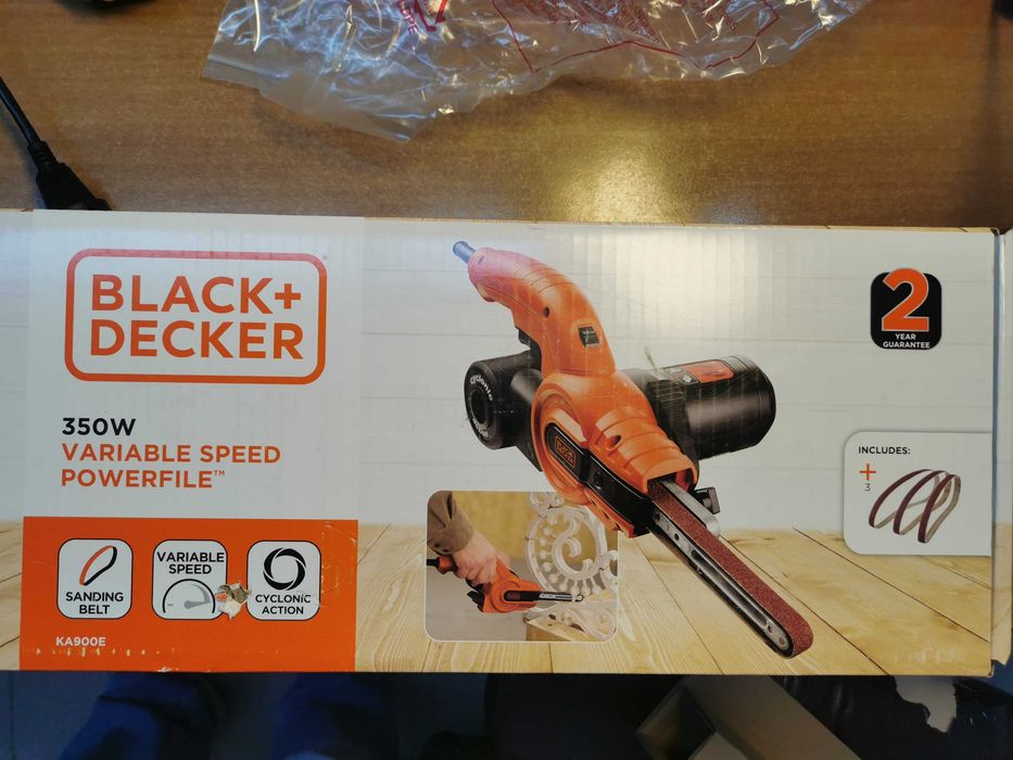 Напильник электрический BLACK+DECKER KA900E сетевой с гарантией