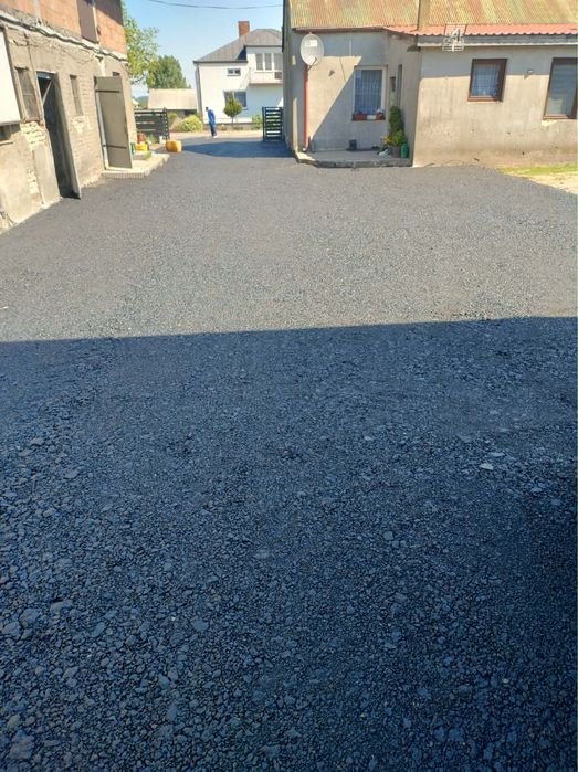 Utwardzanie dróg, placów i parkingów- frez asfaltowy (destrukt)
