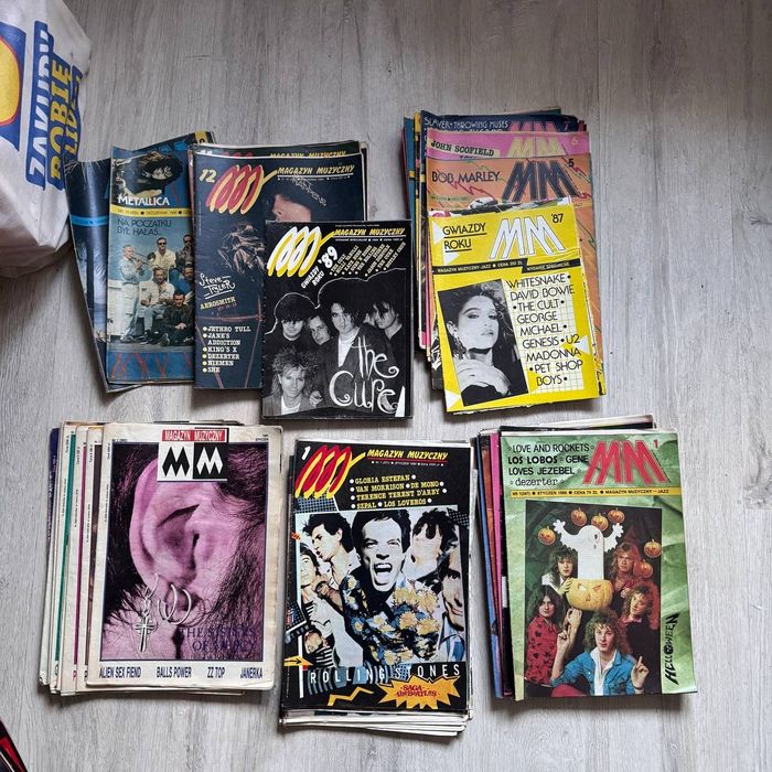 Czasopisma Magazyn Muzyczny 52 szt lata 80-90 te