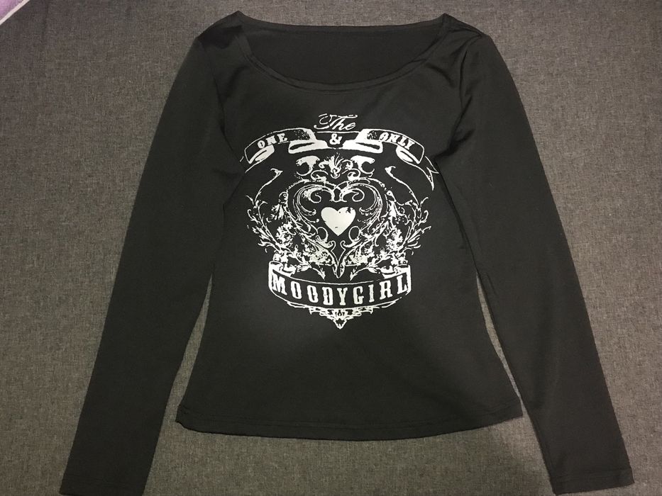 Чорна кофта y2k