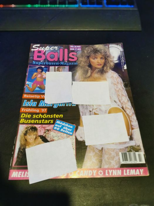 Revista Erótica Vintage Super Balls