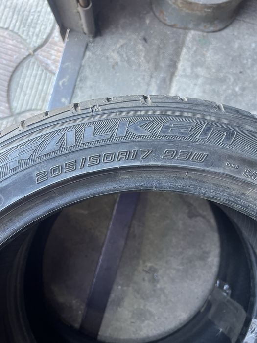 Шины 205/50 R17 Falken б/у лето пара 5,5мм ар.100290 М7