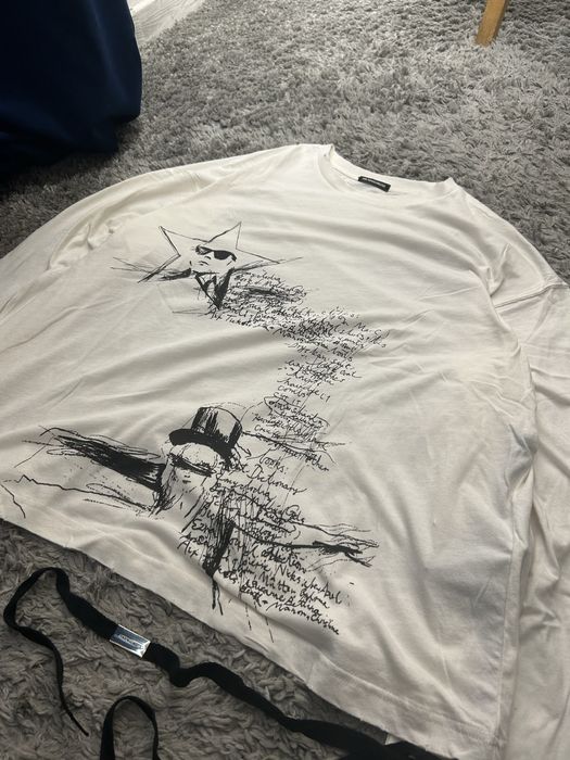 ann demeulemeester long sleeve
