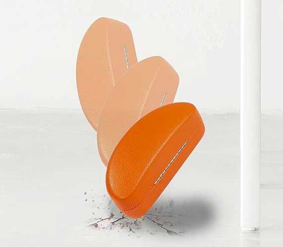 Twarde Etui MOLSHINE Na Okulary Klasyczne Słoneczne Pomarańczowy