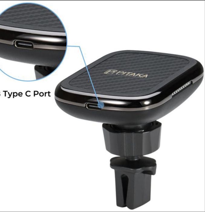 Pitaka aвтотримач з бездротовою зарядкою MagEZ Mount Qi Car Vent