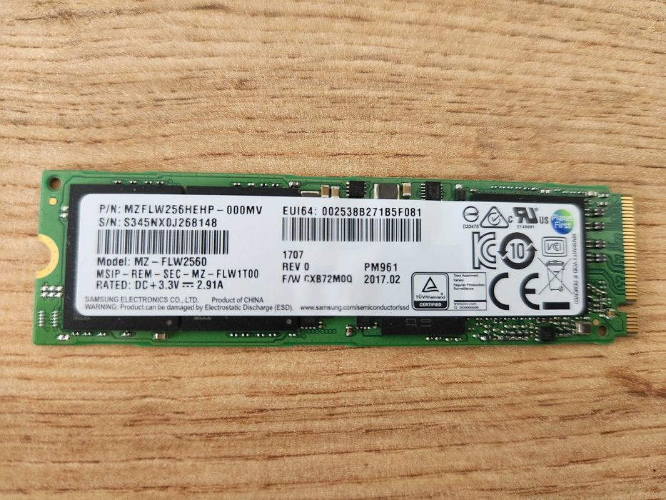 samsung pm961 - купити комплектуючі для ПК - Ціна на OLX.ua