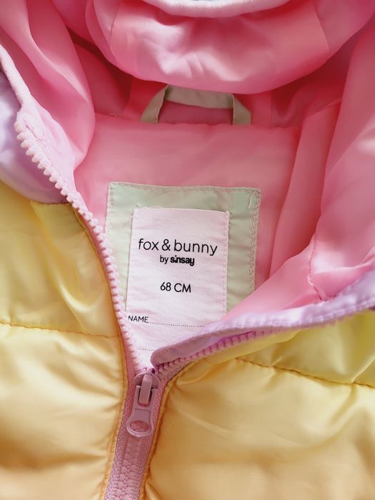 Kurtka dla dziewczynki #przejściówka przejściowa Sinsay r. 68