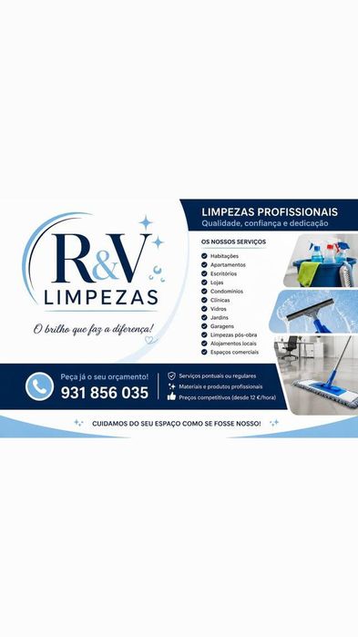 Serviços de limpeza - Profissional e de confiança