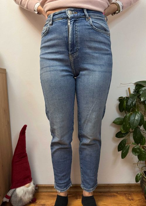 Spodnie jeansowe proste straight jeansy stretch G Perfect Jeans 36 S
