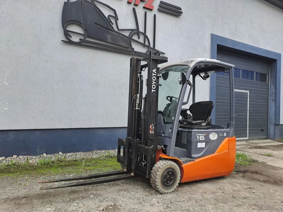 Toyota 8FBE16T  S/N: 10534, Wolny skok, Przesuw boczny, Szyba czołowa, minilevers