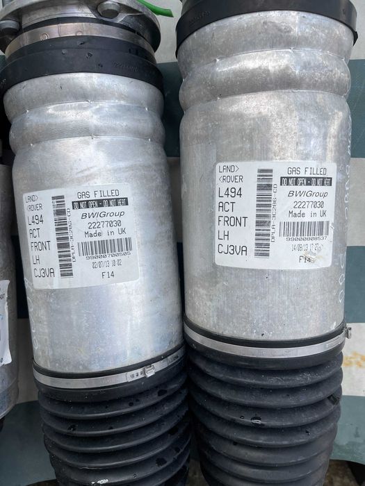 амортизатори пневмо стойки Range Sport на Ленд Ровер Рендж Ровер