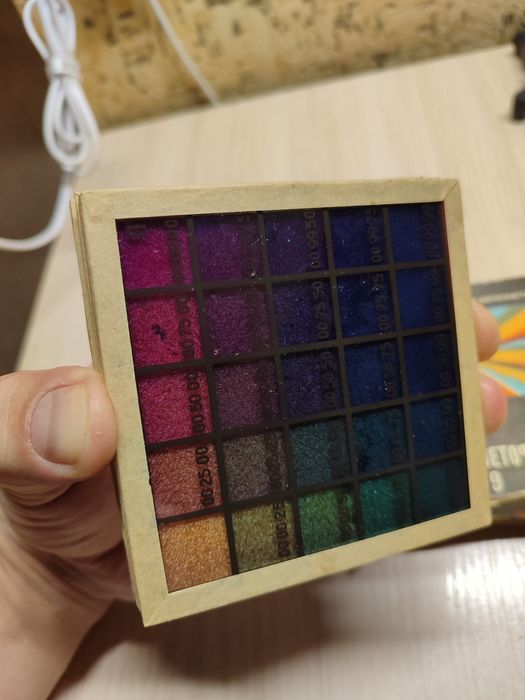 Мозаїчні світло фільтри 9х9,для кольорових фотокарток