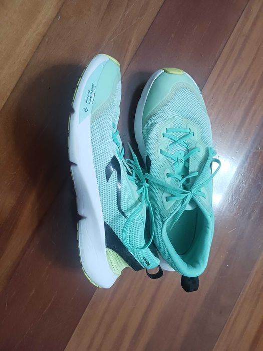 Tênis Kiprun KN500 JR verdes - n°36