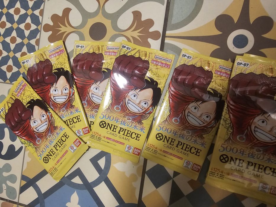 One Piece TCG OP07 500 YEARS IN THE FUTURE Booster 11 saszetek po 6szt