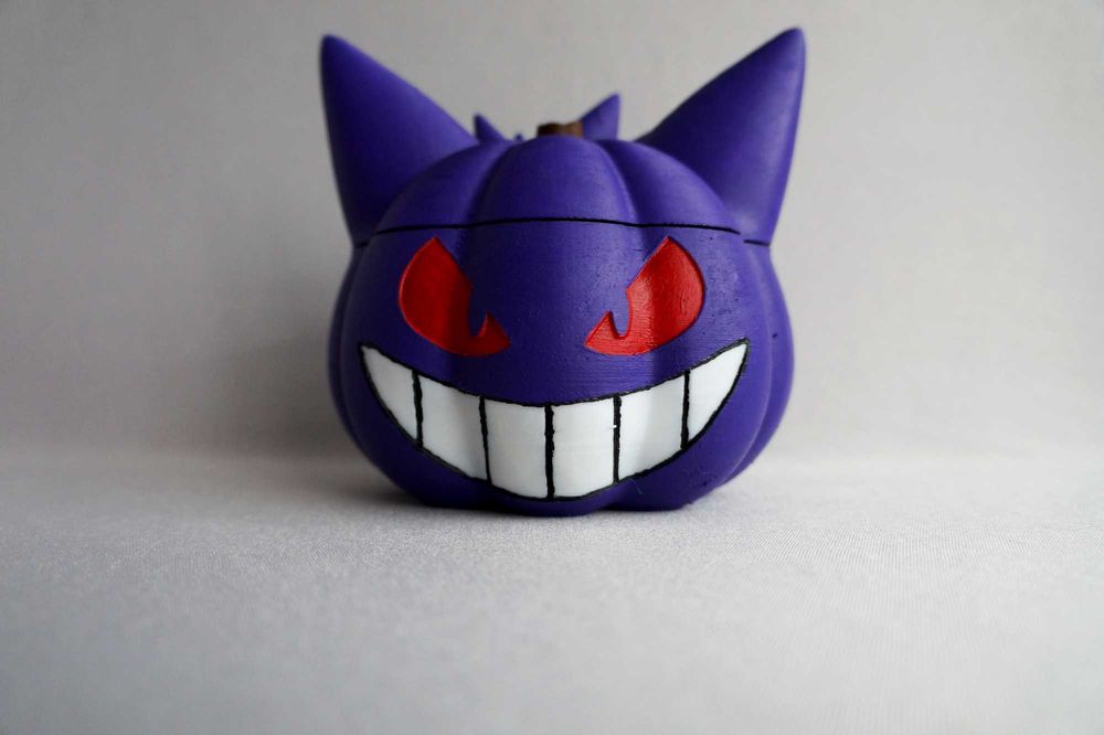 Pokemon Gengar em forma de abobora