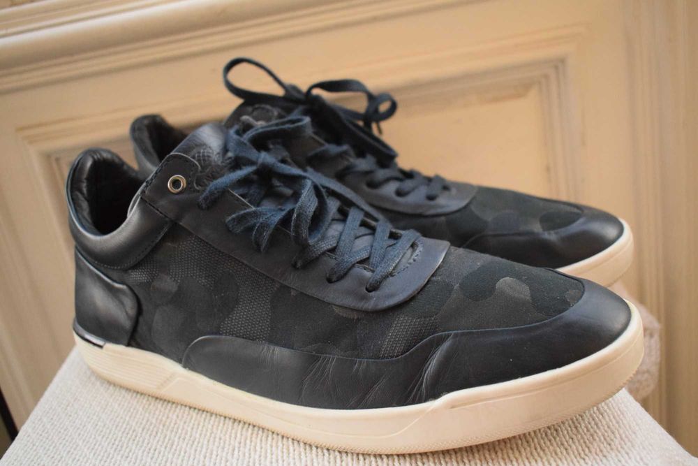 кожаные кроссовки кросовки сникеры полуботинки Navyboot р. 46