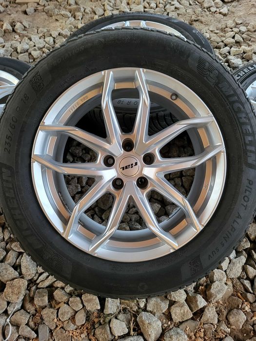 K249 Koła zimowe 18 Cali 5x110 +235/60/18 Alfa Romeo Stelvio Michelin