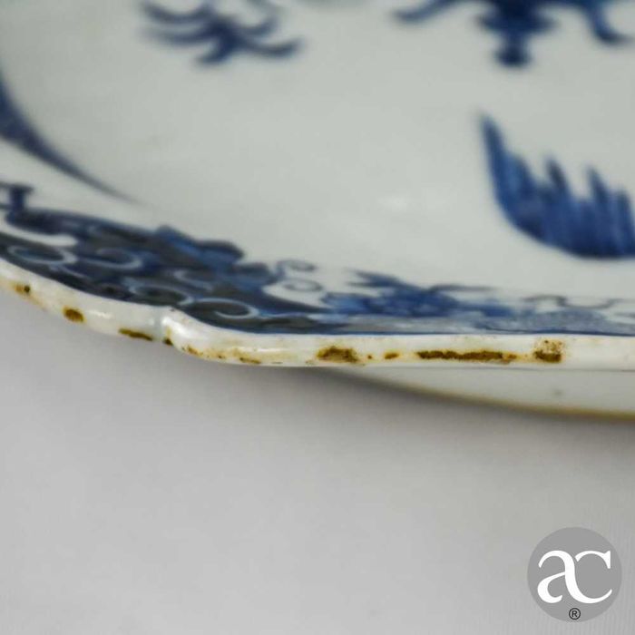 Travessa em porcelana da China, Período Qianlong, séc. XVIII