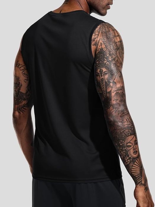Tank Top Męski Szybkoschnący Oddychający Zestaw 3 szt Na Siłownię 4XL