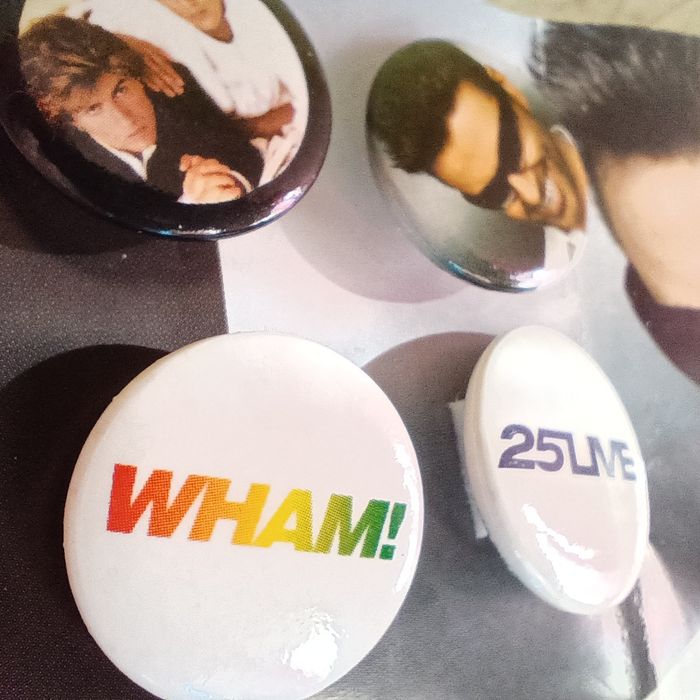 Crachás Wham/George Michael