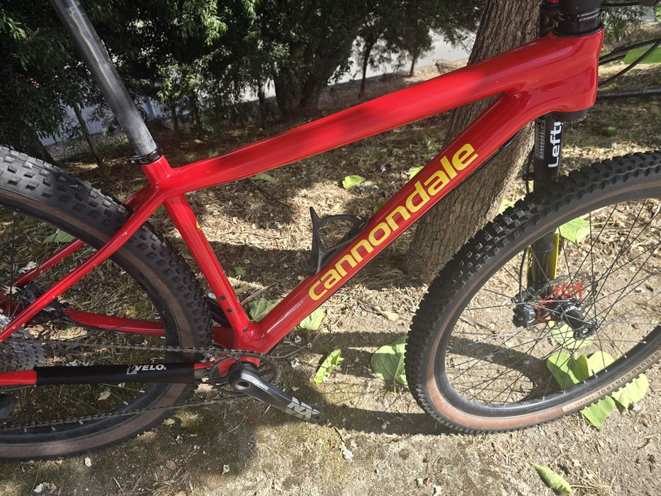 Cannondale de carbono m 12x1v com lefty