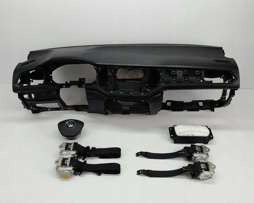 VW T-Roc Dashboard Airbags and Seat Belts