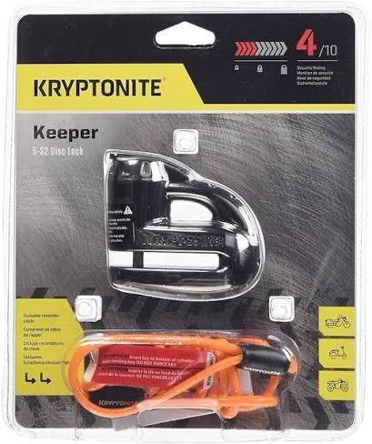 Kryptonite Keeper 5-S2 bloqueio disco mota / cadeado