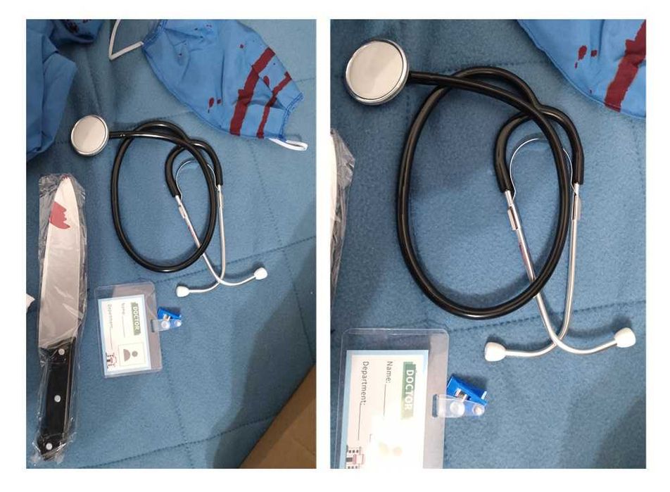 Yoohberrys disfarce zombie médico Tam XL (173)