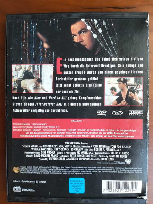 DVD Deadly Revenge - Steven Seagal