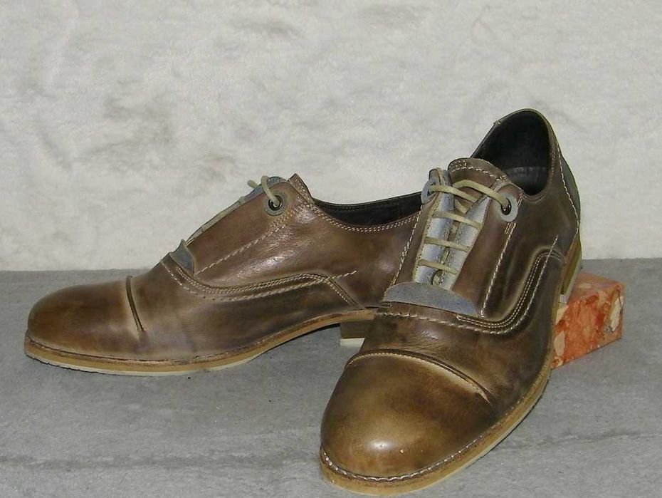 Yellow Cab Oxford - WSPANIAŁE BUTY SKÓRA - rozm. 43 - JAK NÓWKI !!!