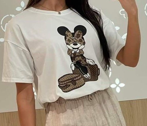 Bluzeczka z aplikacją Minnie