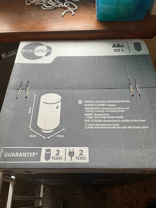 Elektryczny Bojler podgrzewacz wody equaltion 80L