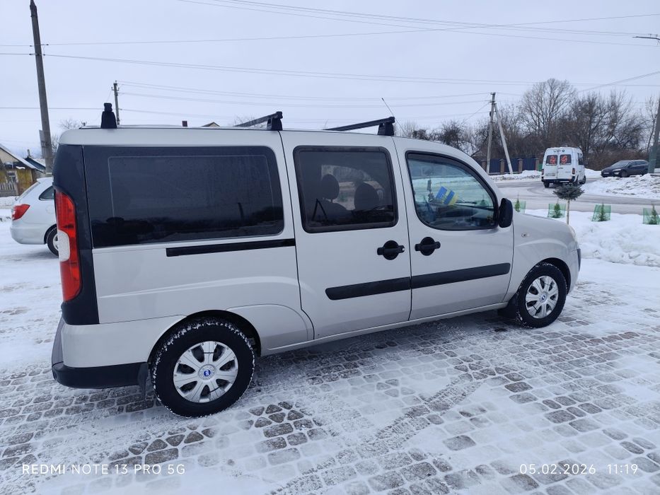 Fiat doblo 1.9 дизель Мaxi база сім місць