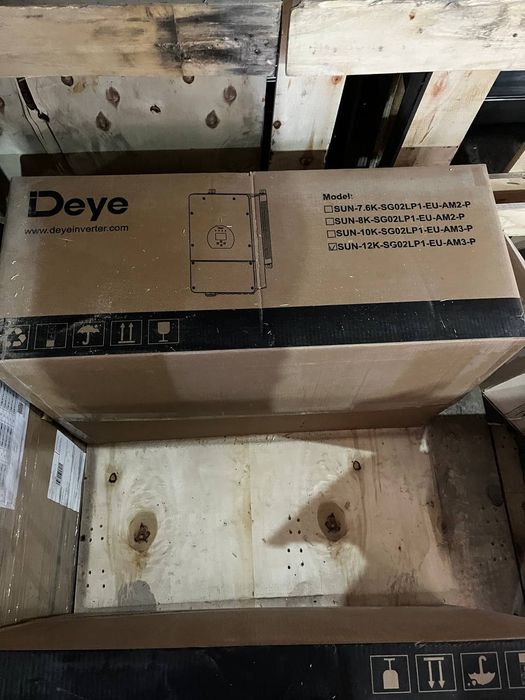 Гібридний інвертор DEYE, акумулятори