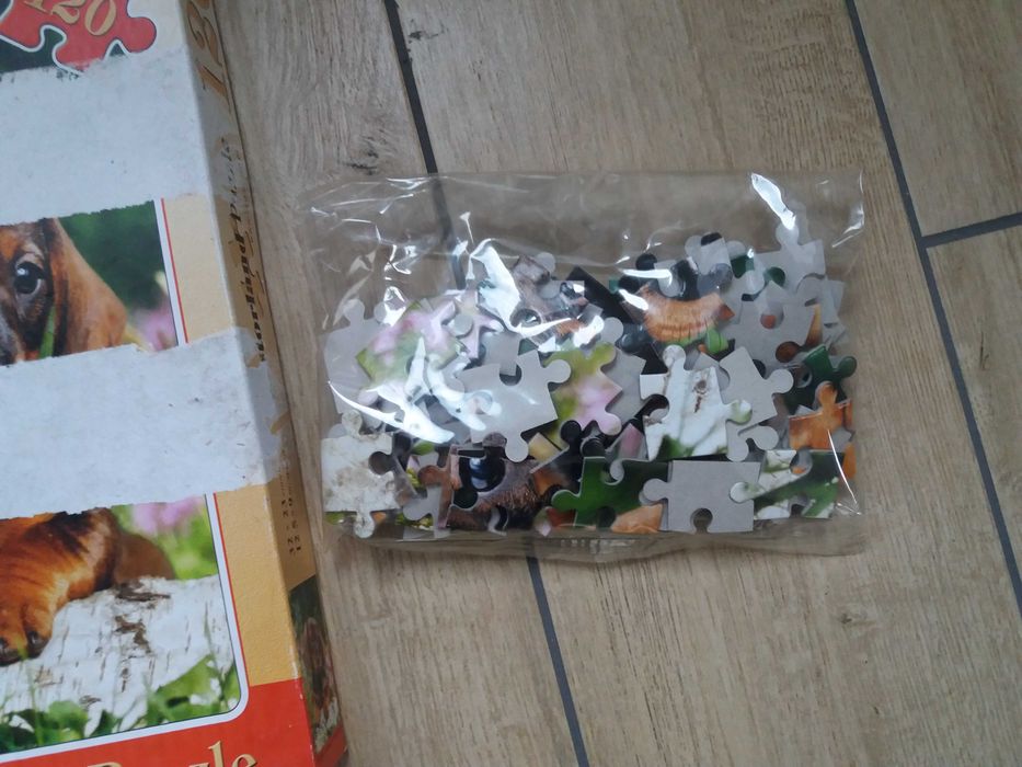 Puzzle 120 Castorland - szczeniaczek