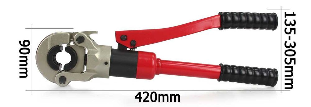 Zaciskarka hydrauliczna DO RUR 12PCS /U+TH+V/