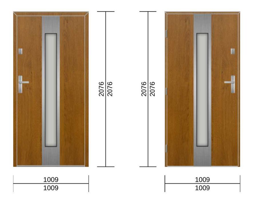 Drzwi zewnętrzne GERDA OPTIMA 60 w klasie RC2 - NOWE - Wyprzedaż