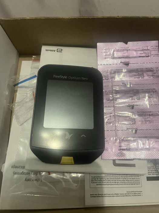 Glukometr Freestyle Neo 10 pasków do pomiaru ketonów GRATIS